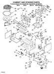 Diagram for 06 - Cabinet And Stirrer Parts