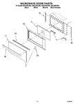 Diagram for 08 - Microwave Door Parts