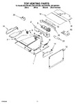 Diagram for 09 - Top Venting Parts, Optional Parts