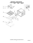 Diagram for 05 - Internal Oven Parts