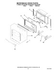 Diagram for 08 - Microwave Door Parts