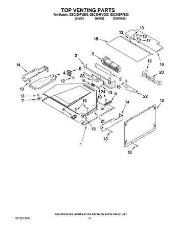 Diagram for GSC309PVQ00