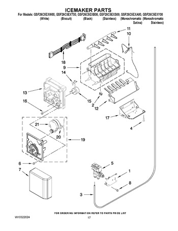 Diagram for GSF26C5EXT00