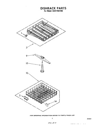 Diagram for GSHF7801W0