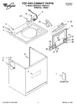 Diagram for 01 - Top And Cabinet Parts