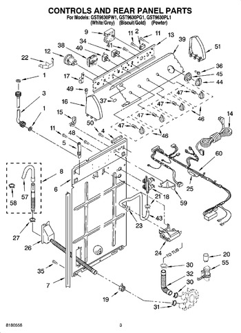 Diagram for GST9630PW1