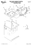 Diagram for 01 - Top And Cabinet, Literature