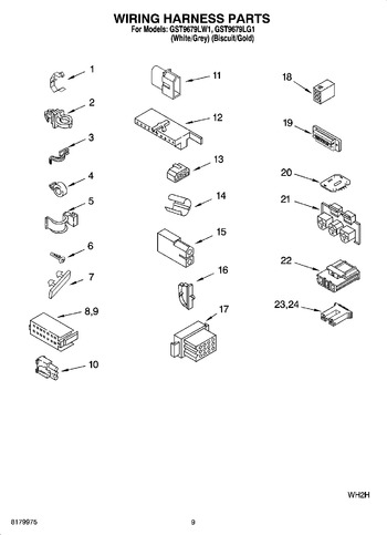 Diagram for GST9679LG1