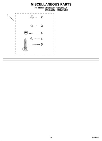 Diagram for GST9679LG1