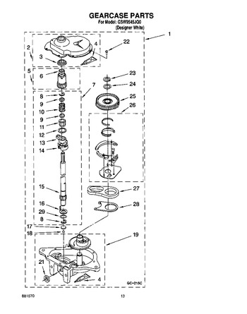 Diagram for GSW9545JQ0