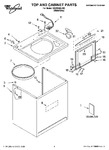 Diagram for 01 - Top And Cabinet Parts