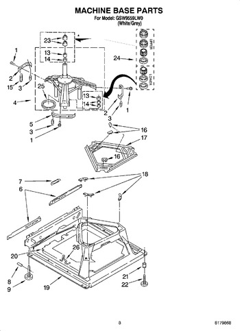 Diagram for GSW9559LW0