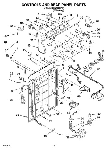 Diagram for GSW9800PW1