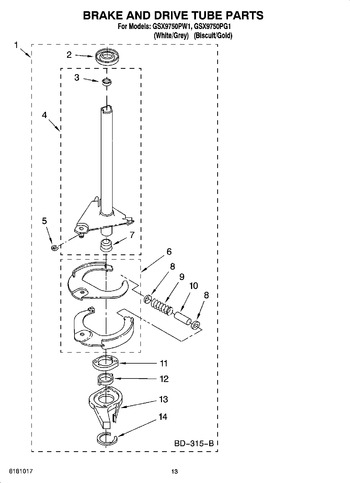 Diagram for GSX9750PW1