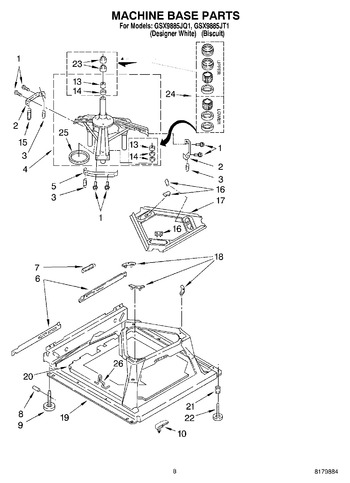 Diagram for GSX9885JT1