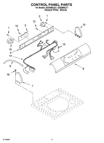 Diagram for GSX9885JT1