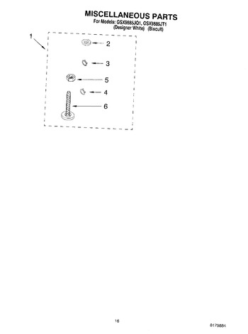 Diagram for GSX9885JT1