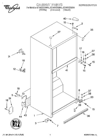 Diagram for GT19DKXGW01