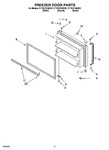 Diagram for 07 - Freezer Door Parts