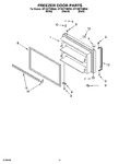 Diagram for 07 - Freezer Door Parts