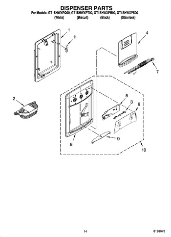 Diagram for GT1SHWXPS00