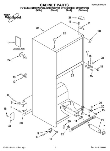 Diagram for GT1SHWXPS02