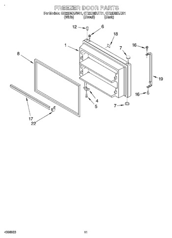 Diagram for GT22DMXJW01