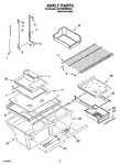 Diagram for 03 - Shelf Parts