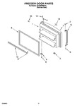 Diagram for 07 - Freezer Door Parts