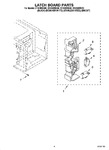 Diagram for 04 - Latch Board Parts