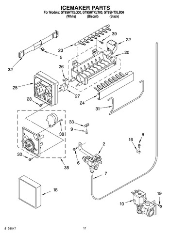 Diagram for GT9SHTXLT00