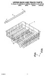 Diagram for 09 - Upper Rack And Track Parts