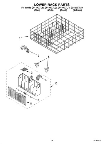 Diagram for GU1100XTLT0