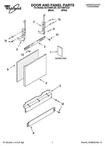 Diagram for GU1108XTLB1