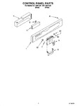 Diagram for 02 - Control Panel Parts