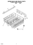 Diagram for 09 - Upper Rack And Track Parts