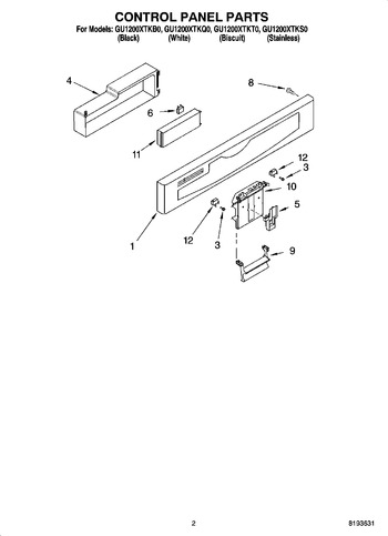 Diagram for GU1200XTKQ0