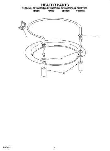 Diagram for GU1200XTKQ0