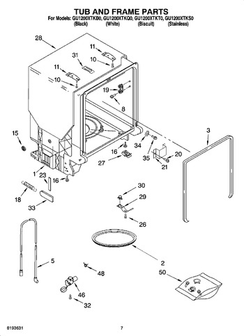 Diagram for GU1200XTKQ0