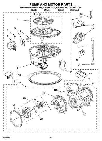 Diagram for GU1200XTKQ0