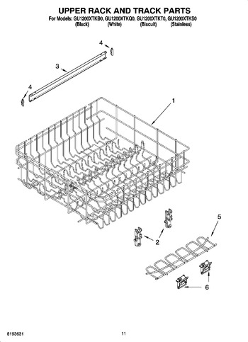 Diagram for GU1200XTKQ0