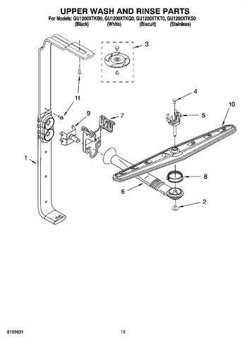 Diagram for GU1200XTKQ0