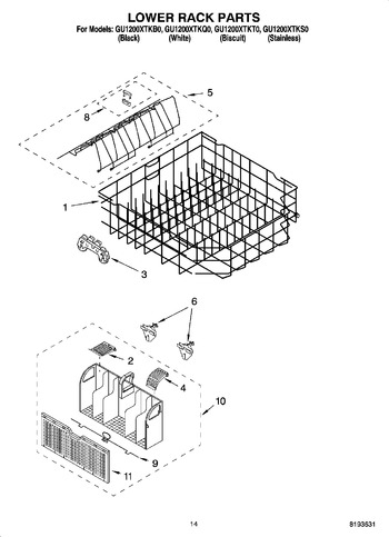 Diagram for GU1200XTKQ0