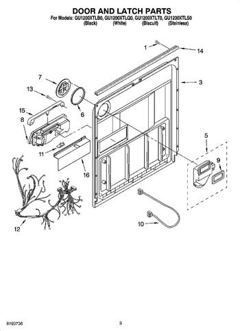 Diagram for GU1200XTLB0