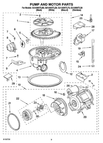 Diagram for GU1200XTLB0