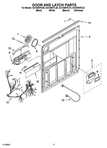 Diagram for GU1200XTLT2