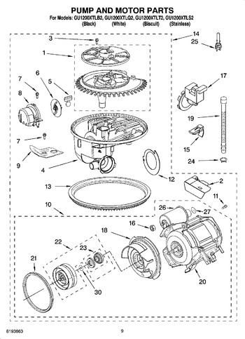 Diagram for GU1200XTLT2