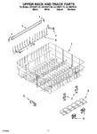 Diagram for 09 - Upper Rack And Track Parts