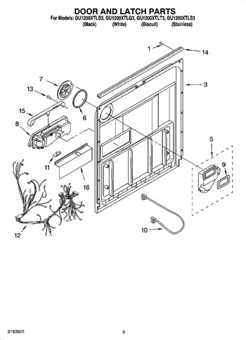 Diagram for GU1200XTLS3