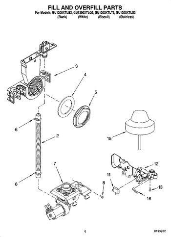 Diagram for GU1200XTLQ3